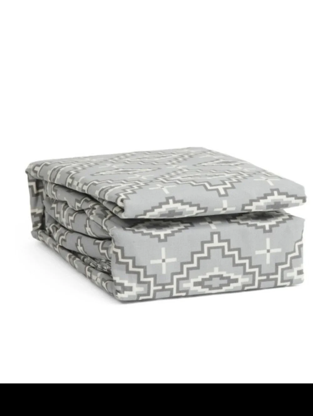 Pendleton Cooling Technology King Sheet Set In Grey Aztec Print